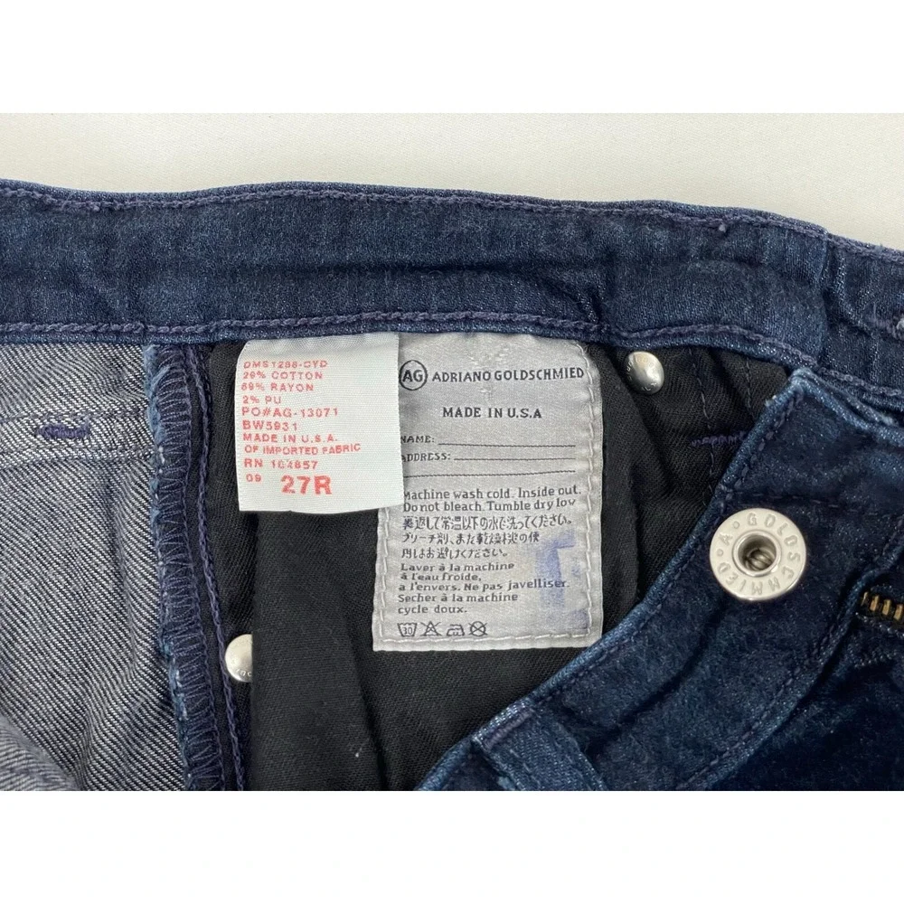 AG Adriano Goldschmied Jeans Womans 27R The Legging Super Skinny Fit‎ Blue Denim